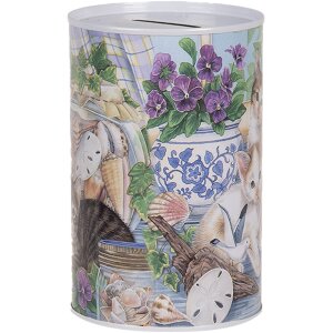 Clayre & Eef 6BL0169 Salvadanaio stile country motivo...