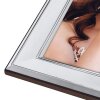 ZEP Benevento cornice per quadri argentata con fondo in legno 10x15 13x18 15x20 cm