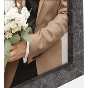 Cornice ZEP Lord grigio nero 10x15 13x18 15x20 cm formato verticale orizzontale