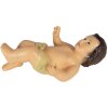 Clayre & Eef 6PR5282 Figurina decorativa Bambino Stile Barocco Beige 20x15x37 cm