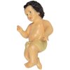 Clayre & Eef 6PR5282 Figurina decorativa Bambino Stile Barocco Beige 20x15x37 cm