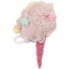 Clayre & Eef 65969P Spugna da doccia Rosa Unicorno Ø 10x18 cm
