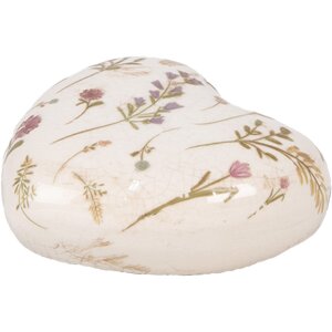 Clayre & Eef 6CE1917 Cuore decorativo in ceramica...