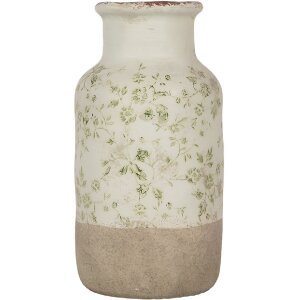 Clayre & Eef 6CE1929M Vaso in ceramica verde stile...