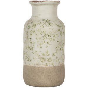 Clayre & Eef 6CE1929M Vaso in ceramica verde stile...
