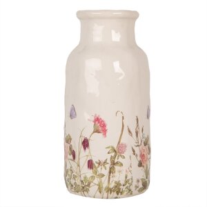 Vaso Clayre & Eef 6CE1932L Beige Rosa Ø 15x32...