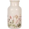 Vaso Clayre & Eef 6CE1932M Ceramica rosa beige Ø 14x26 cm Stile country
