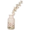 Vaso Clayre & Eef 6CE1932M Ceramica rosa beige Ø 14x26 cm Stile country