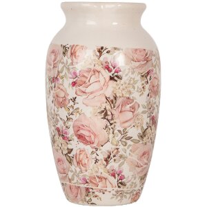 Vaso Clayre & Eef 6CE1940S in ceramica rosa beige...