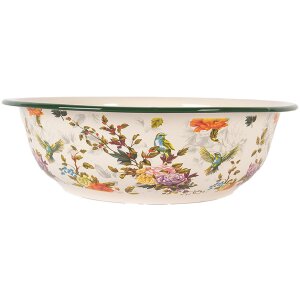 Clayre & Eef 6EM0003 Ciotola decorativa Smalto Beige...