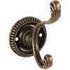 Clayre & Eef 6Y5723 Gancio a muro in ferro marrone antico 4x6x7 cm