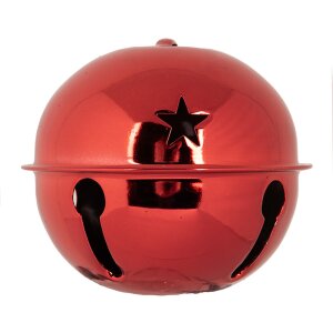 Clayre & Eef 6Y5726L Decorazione campana rossa stile...
