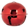 Clayre & Eef 6Y5726S Decorazione campana Ø 5x4 cm rosso stile country