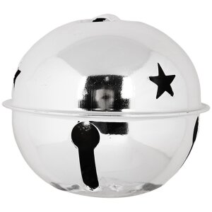 Clayre & Eef 6Y5727M Campana decorativa in argento...