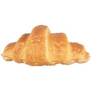 Clayre & Eef Croissant decorativo Marrone 13x7x5 cm Plastica
