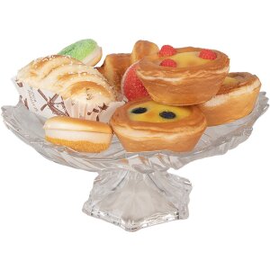 Clayre & Eef Croissant decorativo Marrone 13x7x5 cm Plastica