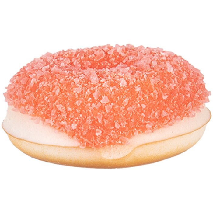 Clayre & Eef 65980P Decorazione ciambella rossa in plastica Ø 6x2 cm