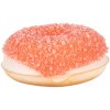 Clayre & Eef 65980P Decorazione ciambella rossa in plastica Ø 6x2 cm