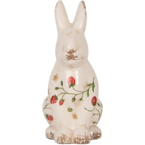 Clayre & Eef 6CE1960L Coniglio decorativo Beige Rosso...