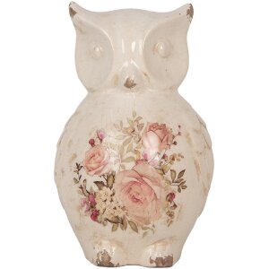 Clayre & Eef 6CE1961L Gufo decorativo in ceramica...