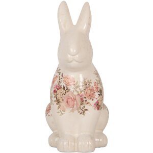 Clayre & Eef 6CE1956L Coniglio decorativo Beige Rosa...