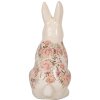 Clayre & Eef 6CE1956L Coniglio decorativo Beige Rosa 16x12x28 cm