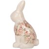 Clayre & Eef 6CE1956L Coniglio decorativo Beige Rosa 16x12x28 cm