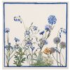 Clayre & Eef 73075 Tovaglioli di carta Bianco Blu 33x33 cm 20 pezzi