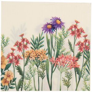 Clayre & Eef 73079 Tovaglioli di carta Beige Rosa...