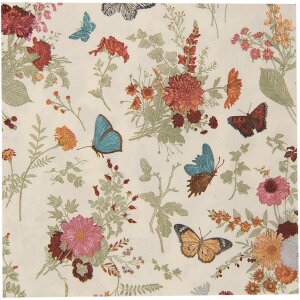 Clayre & Eef 73081 Tovaglioli di carta 33x33 cm Beige...