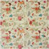 Clayre & Eef 73081 Tovaglioli di carta 33x33 cm Beige Rosa Motivo floreale