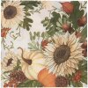 Clayre & Eef 73082 Tovaglioli di carta con motivo autunnale 33x33 cm 20 pezzi
