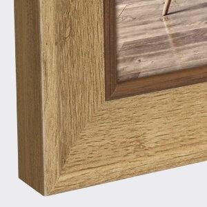 Cornice ZEP Arles in legno con vetro trasparente da 10x15 cm a 30x40 cm Montaggio a parete