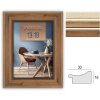 Cornice ZEP Arles in legno con vetro trasparente da 10x15 cm a 30x40 cm Montaggio a parete