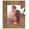 ZEP cornice per ritratti in legno Lille marrone bianco 10x15 13x18 15x20 cm decorazione cuore