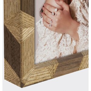 ZEP Cornice in legno Lisbona Natura Marrone Decorativa...