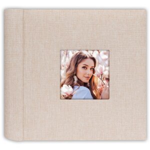 Album slip-in ZEP Album memo in lino Aura 200 foto 10x15 11x16