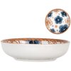 Clayre & Eef 6CEBO0068 Ciotola in ceramica Beige Blu Ø 10x3 cm 50 ml