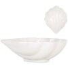 Clayre & Eef 6CEBO0176 Ciotola in ceramica bianca 12x10x4 cm Stile country