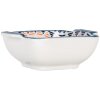 Clayre & Eef 6CEBO0185 Ciotola in ceramica bianca blu 11x8x4 cm 75 ml