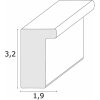 Deknudt S46VK2 Memory Frame cornice nera per maglie 70x90 cm