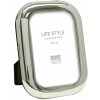 Deknudt S57MT1 Cornice in metallo lucida con retro in velluto argento 10x15 13x18 15x20