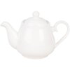 Clayre & Eef 6CETE0144 Teiera in ceramica bianca 800 ml 22x13x15 cm