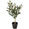 Clayre & Eef 6PL0370 Albero decorativo in plastica verde 15x15x50 cm