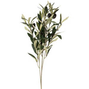 Clayre & Eef 6PL0371 Ramo decorativo verde oliva...