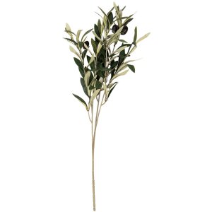 Clayre & Eef 6PL0371 Ramo decorativo verde oliva...