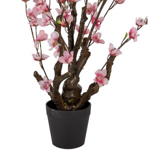 Clayre & Eef 6PL0372 Albero decorativo rosa 18x18x70 cm Plastica