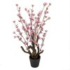 Clayre & Eef 6PL0372 Albero decorativo rosa 18x18x70 cm Plastica