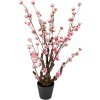 Clayre & Eef 6PL0372 Albero decorativo rosa 18x18x70 cm Plastica