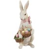 Clayre & Eef 6PR4398 Coniglio decorativo in poliresina beige marrone 10x7x15 cm